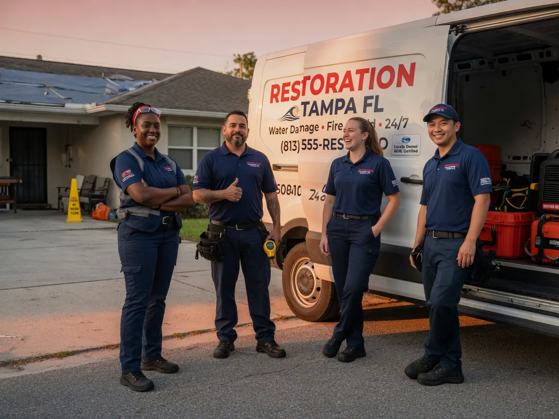 Water Damage Restoration company in Mcalester, OK